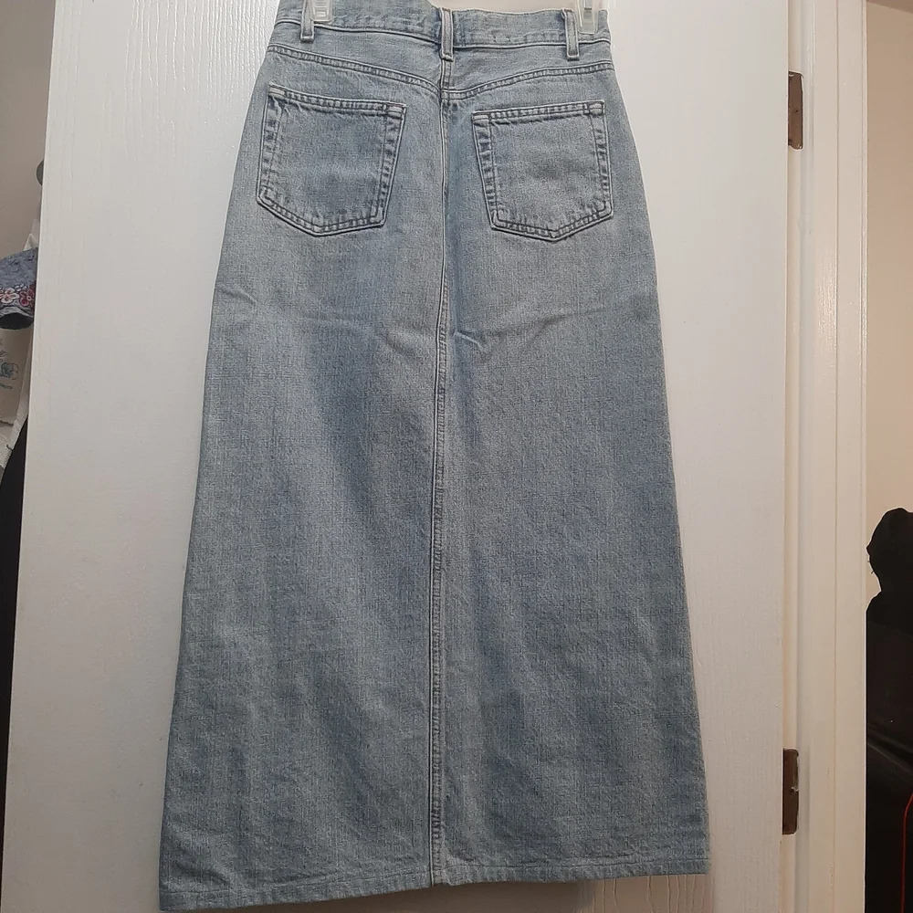 Vintage GAP Light Wash Blue Denim Maxi Midi Jeans Extra Small